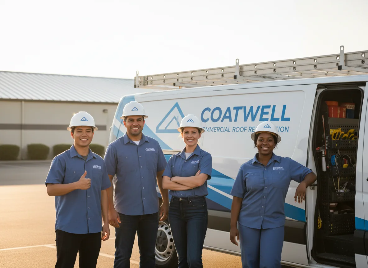 Commercial roof coating company in Hewlett, NY